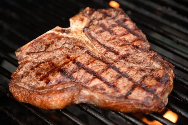 T-Bone Steak Dinner.