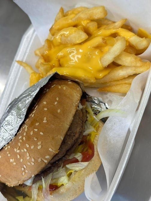 Double Bacon Cheeseburger.
